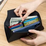 Card Holder Manufacturer - OEM/ODM Custom Genuine Leather Ultra-thin Wallet