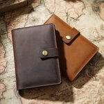 Travel Wallet Manufacturer - OEM/ODM Custom Crazy Horse Cowhide Leather Cover