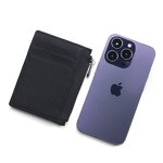 Card Wallet Manufacturer - OEM/ODM Custom Genuine Leather Slim Zip Wallet