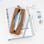 Pen Holder Manufacturer - OEM/ODM Custom Large Capacity PU Leather Pouch