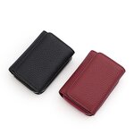Women's Wallet Manufacturer - OEM/ODM Custom Mini Trifold Genuine Leather Wallet