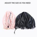 Silk Bonnet Manufacturer - OEM/ODM Custom Double Layer Elastic Satin Bonnet