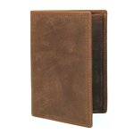 Travel Wallet Manufacturer - OEM/ODM Custom Genuine Leather Vintage Card Wallet