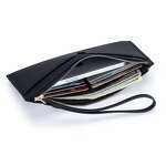 Long Wallet Manufacturer - OEM/ODM Custom Cowhide Leather Envelope Clutch