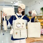 School Bag Set Manufacturer - OEM/ODM Custom Five-Piece Student Backpack Set