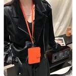 Passport Holder Manufacturer - OEM/ODM Custom Genuine Leather Neck Sling Wallet