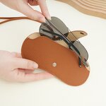 Sunglasses Case Manufacturer - OEM/ODM Custom Travel Portable Genuine Leather Case
