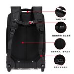 Rolling Backpack Manufacturer - OEM/ODM Custom Hard Shell Wheel Trolley Bag