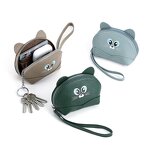 ID Card Holder Manufacturer - OEM/ODM Custom Cute Cat Cowhide Leather Purse