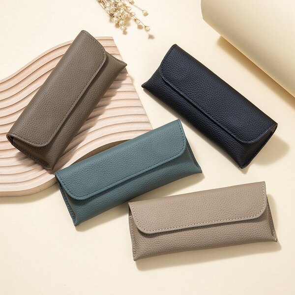 Eyeglass Case Manufacturer - OEM/ODM Custom Luxury Cowhide Leather Pouch