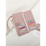 Long Purse Manufacturer - OEM/ODM Custom Large Capacity PU Leather Zipper Purse