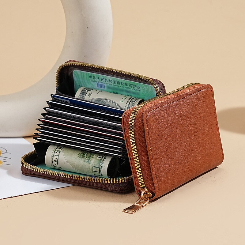 Women's Wallet Manufacturer - OEM/ODM Custom Large Capacity Zipper Card Holder