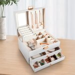 Jewelry Storage Box Manufacturer - OEM/ODM Custom PU Leather Travel Organizer Box