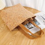 Tote Bag Manufacturer - OEM/ODM Custom Natural Cork Women Shopping Bag