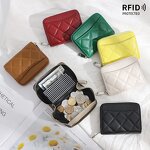 Wallet Manufacturer - OEM/ODM Custom Cowhide Leather Zip Around Small Wallet