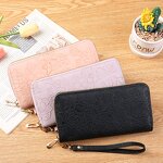 Women's Wallet Manufacturer - OEM/ODM Custom Leather Zip Around Long Wallet