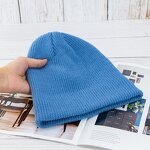 Knitted Hat Manufacturer - OEM/ODM Custom Plain Cuffless Acrylic Skull Beanie