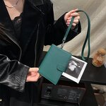 Passport Holder Manufacturer - OEM/ODM Custom Genuine Leather Neck Sling Wallet