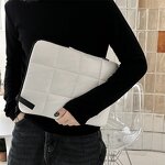 Laptop Sleeve Manufacturer - OEM/ODM Custom Puffer Quilted Nylon Laptop Bag