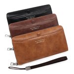 Men's Wallet Manufacturer - OEM/ODM Custom Large Capacity Zipper Clutch Bag