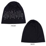 Beanie Hat Manufacturer - OEM/ODM Custom Rhinestone Stretchy Hair Care Hats