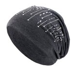 Beanie Hat Manufacturer - OEM/ODM Custom Rhinestone Stretchy Hair Care Hats