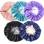 Silk Bonnet Manufacturer - OEM/ODM Custom Double Layer Elastic Satin Bonnet