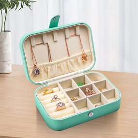 Jewelry Storage Box Manufacturer - OEM/ODM Custom Trendy Color PU Leather Box