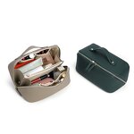 Toiletry Bag Manufacturer - OEM/ODM Custom Cowhide Leather Cosmetic Storage Bag