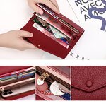 Women's Wallet Manufacturer - OEM/ODM Custom Genuine Leather Fold Phone Wallet