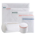 Mesh Wash Bag Manufacturer - OEM/ODM Custom Polyester Set Laundry Mesh Bag