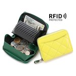 Wallet Manufacturer - OEM/ODM Custom Cowhide Leather Zip Around Small Wallet