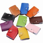 Card Holder Manufacturer - OEM/ODM Custom Candy Color RFID Blocking Wallet