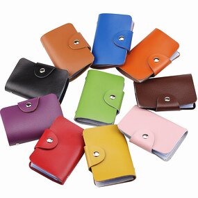 Card Holder Manufacturer - OEM/ODM Custom Candy Color RFID Blocking Wallet