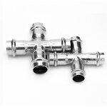 Stainless Steel Tee Supplier - Custom Equal Cross Press Fitting