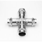 Stainless Steel Tee Supplier - Custom Equal Cross Press Fitting