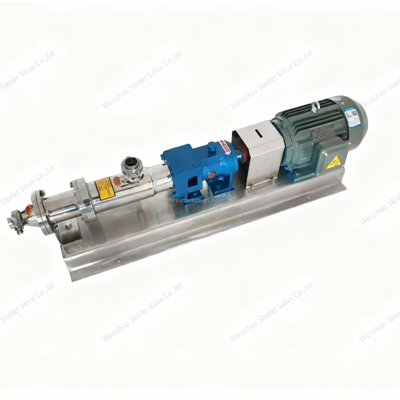 Sanitary Screw Pump Manufacturer - G Type Positive Displacement OEM