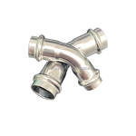 Stainless Steel Elbow Fitting Supplier - Custom 304/316L V Profile