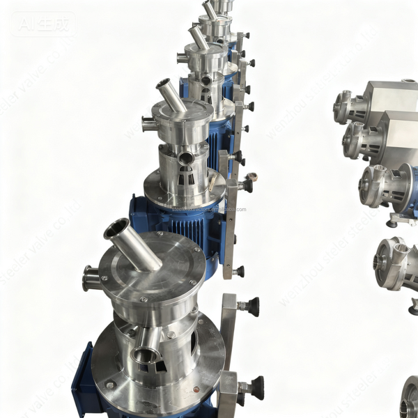 Single Stage Emulsifier Supplier - Custom Cosmetic In-line Mixer