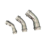 Stainless Steel Elbow Manufacturer - M V Profile 90 Degree OEM