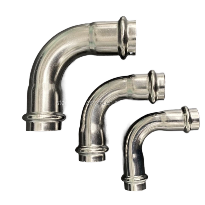 Stainless Steel Elbow Fitting Supplier - Custom 304/316L V Profile