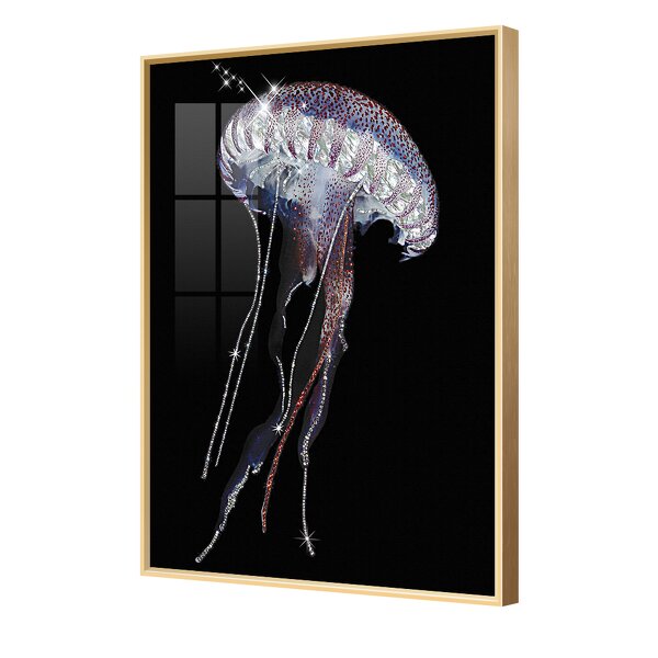 Luminous Art Manufacturer - OEM/ODM Custom Jellyfish 3D Poster Home Decoration