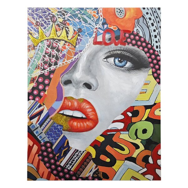 Wall Art Manufacturer - OEM/ODM Custom Colored Graffiti Hand-Painted Portraits