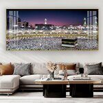 Canvas Painting Manufacturer - OEM/ODM Custom Islamic Mosque Mecca Wall Art
