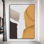 Oil Painting Manufacturer - OEM/ODM Custom Gold Foil Abstract Acrylic Wall Art