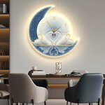 Wall Clock Manufacturer - OEM/ODM Custom Crystal Porcelain Painting LED Clock