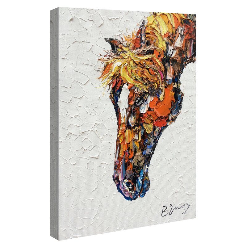 Oil Painting Manufacturer - OEM/ODM Custom Hand-Painted Animal Graffiti Painting