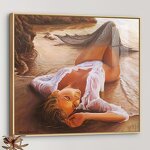 Canvas Print Manufacturer - OEM/ODM Custom Nude Girl Poster Modern Home Decor
