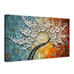 Oil Painting Manufacturer - OEM/ODM Custom Hand-Painted Flower Canvas Wall Art