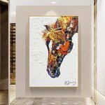Oil Painting Manufacturer - OEM/ODM Custom Animal Hand Drawn Canvas Wall Art
